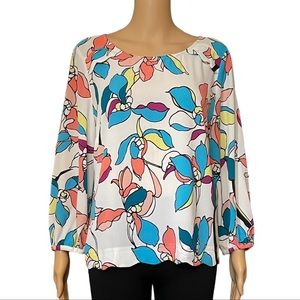 worthington tops Woman’s Large 3/4 Sleeve Floral